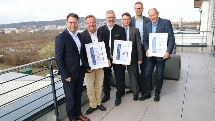 Preisträger Top Fachgruppen Gesellschafter 2018. Bild: EUROBAUSTOFF.