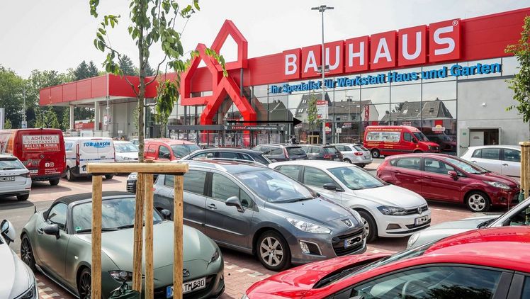 Innovativ und topmodern – so präsentiert sich das neue Fachcentrum in der Stadt am Niederrhein. Bild: BAUHAUS.