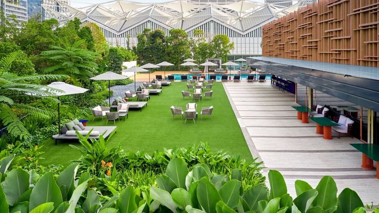 PARKROYAL COLLECTION Marina Bay, Singapore. Bild: PARKROYAL COLLECTION.