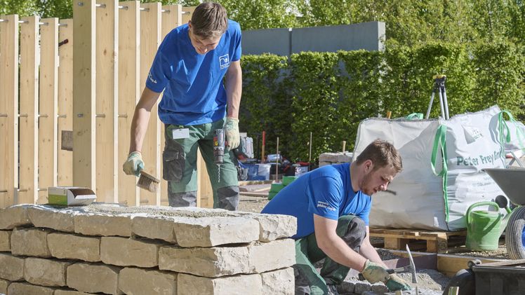 v.l.: Bastian Lederer und Jannik Marzell beim Bayern Cup 2024 auf ihrer Wettkampffläche in Aktion. Bild: Carolin Tietz, VGL Bayern.