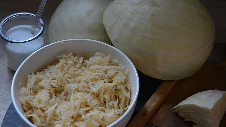 Sauerkraut - Lecker und gesund. Bild: Sabine Weis.