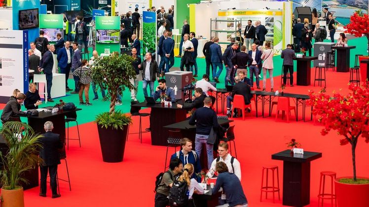 4.200 Besucher aus 60 Ländern besuchten die GreenTech Live&Online.Bild: GreenTech Live&Online.