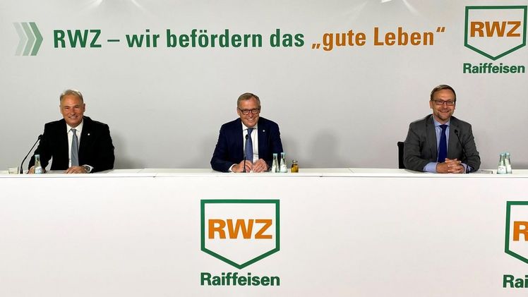 Der RWZ-Vorstand bei der virtuellen Generalversammlung am 25. Mai 2022. Bild: RWZ.