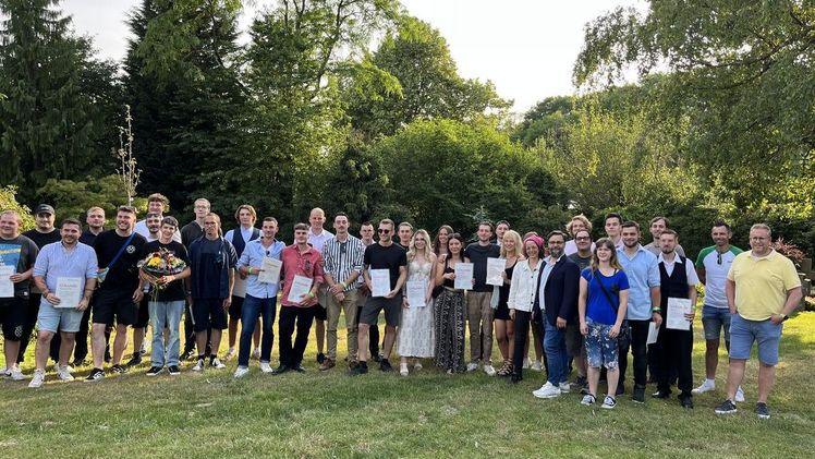 Freisprechung im Bildungszentrum Gartenbau Essen. Bild: VGL NRW.