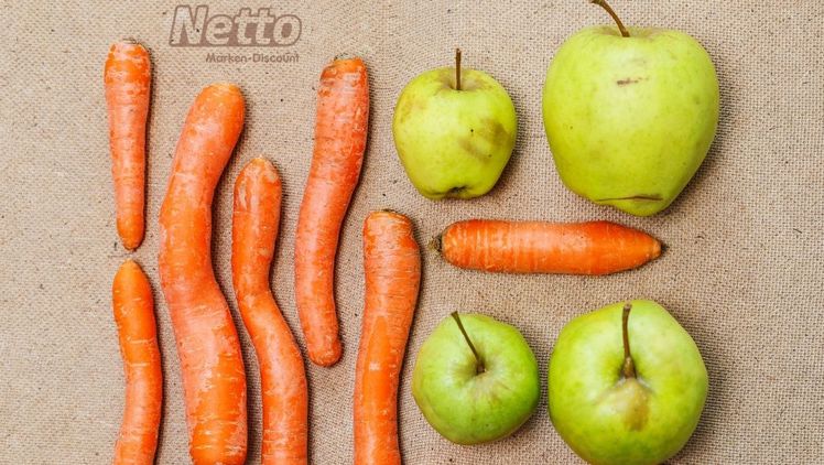 Auch jenseits der Initiative "Keiner ist perfekt" setzt sich Netto schon lange aktiv für eine nachhaltige Lebensmittelversorgung und gegen die Verschwendung von Lebensmitteln ein. Bild: Netto.