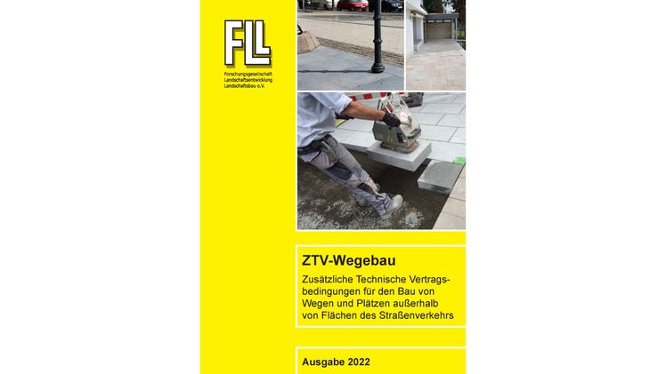 FLL ZTV-Wegebau Ausgabe 2022. Bild: FLL.