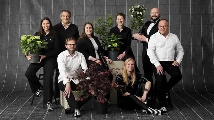 Das Team von Beaulieu Technical Textiles bei der Einführung von RECOVER für den Gartenbau. Bild: © Beaulieu International Group.