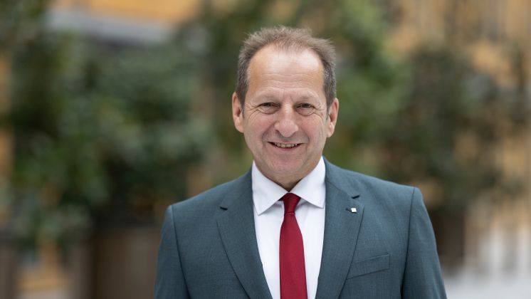 BGL-Präsident Thomas Banzhaf zu den Ergebnissen der BGL-Frühjahrsumfrage 2026: „Der GaLaBau bleibt ein Zukunftsmarkt mit großem gesellschaftlichem Nutzen.“ Foto: BGL/PPBraun.