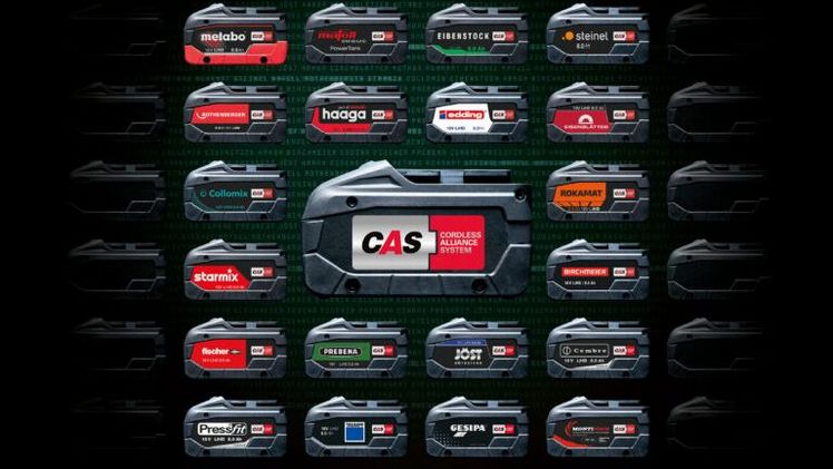 „Kooperation ist das Gebot der Stunde, wenn wir am hart umkämpften Akku-Markt bestehen wollen“, sagte Horst W. Garbrecht, CEO von Metabo, dem Initiator von CAS, am 8. Dezember bei einer digitalen Pressekonferenz des herstellerübergreifenden Akku-Systems. Foto: Metabo.