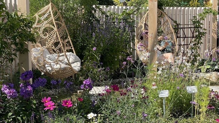 Themengarten des Garten- und Landschaftsbaus auf der Bundesgartenschau 2021 in Erfurt. Bild: FGL.