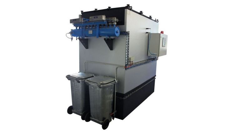 Feinstaubfilter NGFL. Bild: Nolting Holzfeuerungstechnik GmbH.