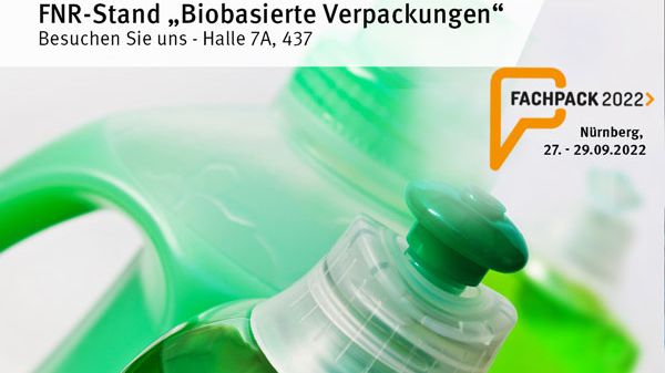 Neue Eigenschaften für nachhaltige, biobasierte Verpackungen. Bild: FNR. Neue Eigenschaften für nachhaltige, biobasierte Verpackungen. Bild: FNR.