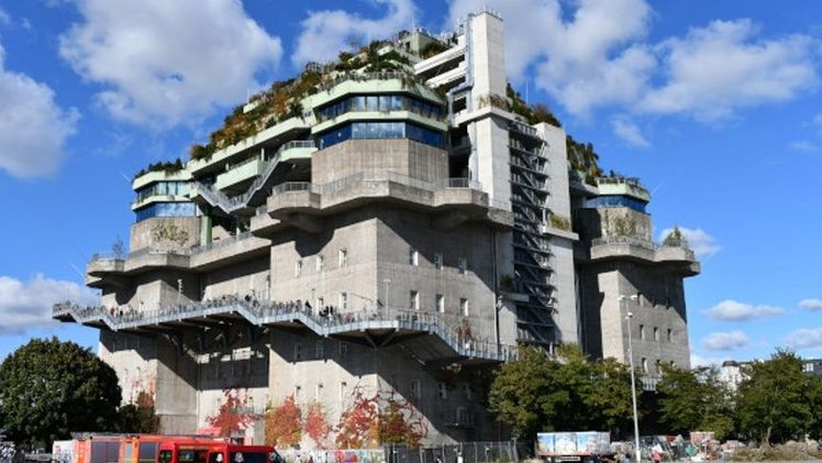 Begrünter Bunker gewinnt BuGG-Award. Bild: BUGG.