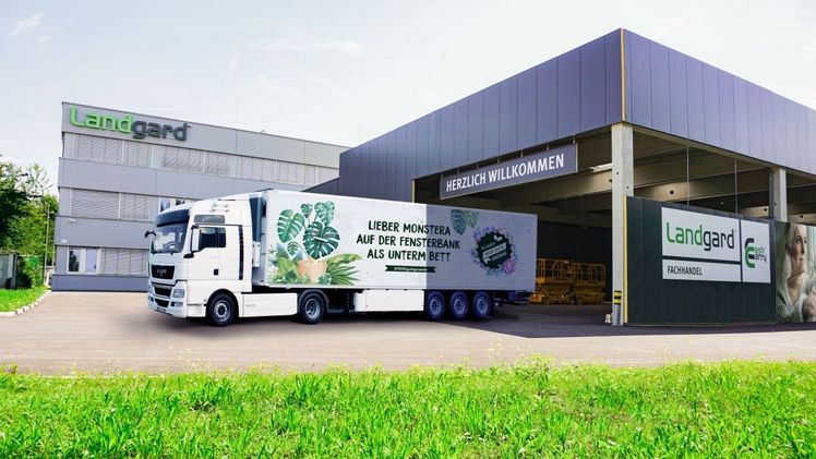 Der neue Landgard-Cash & Carry-Kombimarkt in Linz. Bild: Landgard. Der neue Landgard-Cash & Carry-Kombimarkt in Linz. Bild: Landgard.