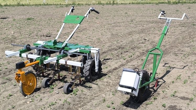 Prototypen der E-Hacke. Bild: Christoph Besse.