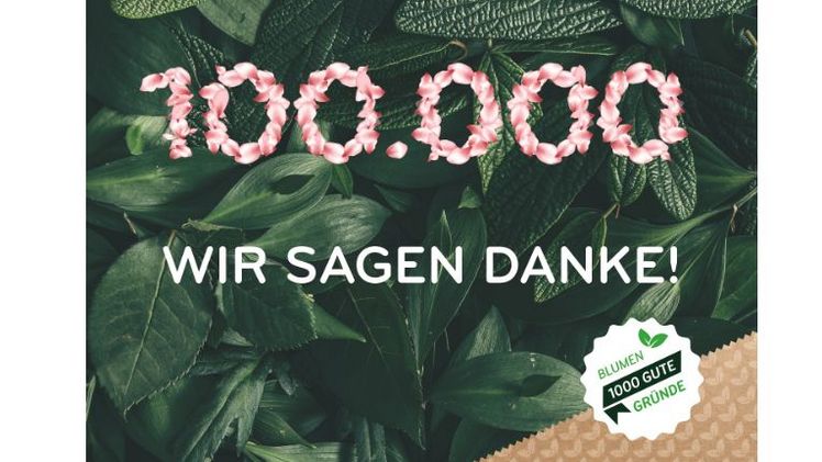 "Blumen -1000 Gute Gründe". Bild: Landgard.