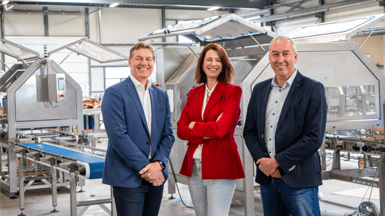 Von links nach rechts: Wim Jan Groothuijs (CCO), Charlotte Langerak (CEO), und Erik de Jonge (COO). Bild: Viscon Group.