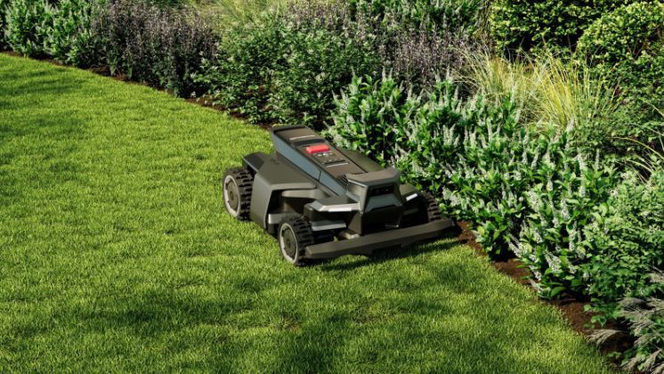 Der X4 ist außerdem mit dem MowMentum™ Schneidsystem ausgestattet. Bild: Segway Navimow.