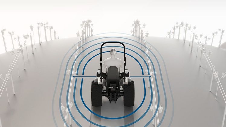 Off-Highway Surround Sensing. Bild: Bosch. Off-Highway Surround Sensing. Bild: Bosch.