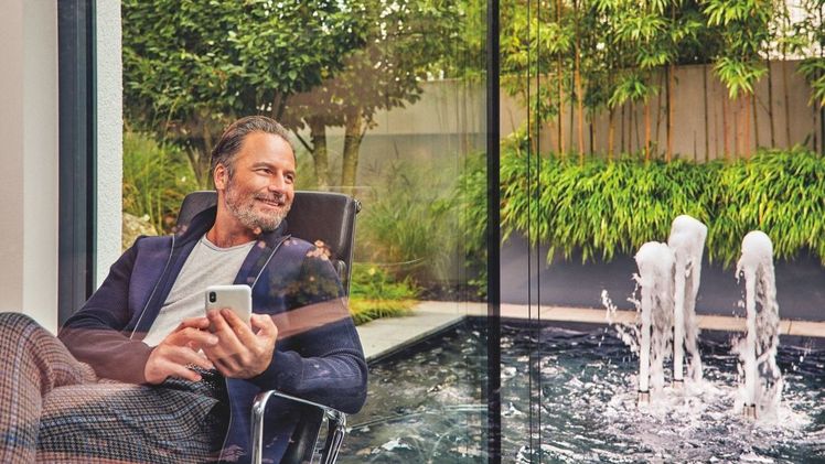 Die neue Sprachsteuerung der OASE Control App. Bild: OASE.