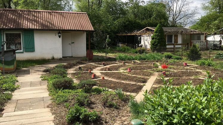 Parzelle für den Schulgartenunterricht in der Jenaer Kleingartenanlage Am Ostbad. Bild: Weeber+Partner/W+P GmbH.