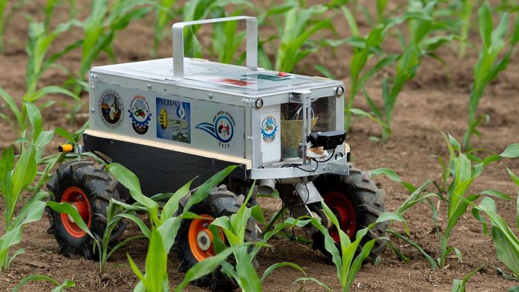 Das Ziel des Wettbewerbs ist, zukunftsweisende Technologien im Bereich Robotik und Precision Farming unter realen Bedingungen im Feld zu testen. Bild: DLG.