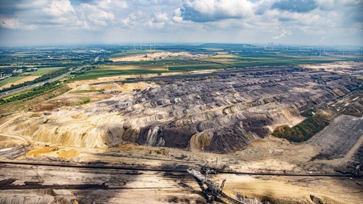 Luftaufnahme Tagebau Garzweiler im Juni 2024. Foto: Zweckverband LANDFOLGE Garzweiler.