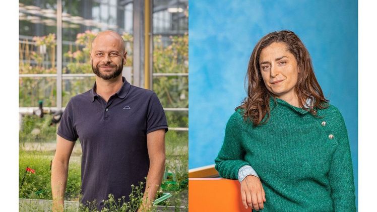 Dr. Marco Incarbone und Dr. Marion Clavel. Bild: MPI-MP sevens + maltry.