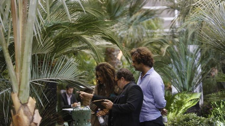 Ausländische Gäste auf der Iberflora. Bild: Iberflora.