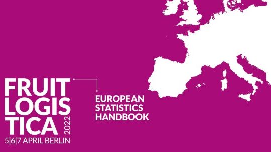 Das gerade erschienene European Statistics Handbook 2022 steht ab sofort auf der Website der FRUIT LOGISTICA zum Download bereit. Bild: FRUIT LOGISTICA.