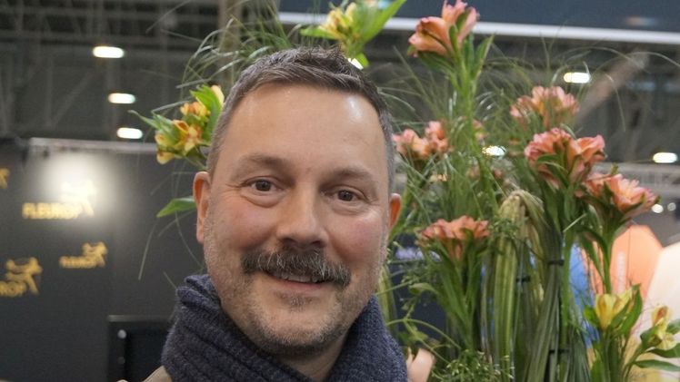 Für Deutschland geht Nicolaus Peters bei Fleurop-Interflora World Cup 2023 an den Start. Bild: GABOT.