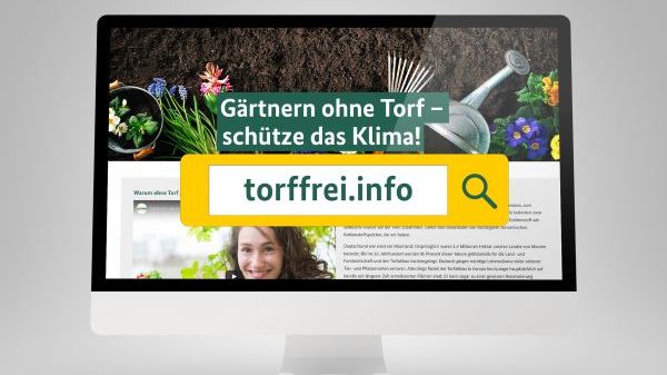 Auf www.torffrei.info finden Hobbygärtner*innen in einer Datenbank über 200 torffreie Erden diverser Hersteller*innen für viele Einsatzbereiche. Bild: FNR.