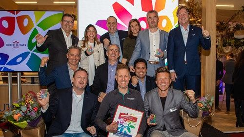 Die Gewinner der Dutch Flower Awards 2018. Bild: Dutch Flower Group.