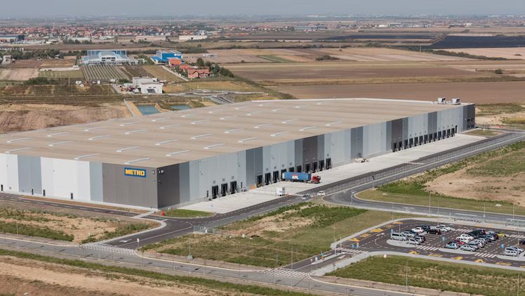 Neues Logistik- und Vertriebszentrum in Serbien. Bild: METRO.