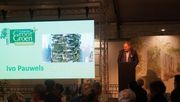 Der flämische Autor Ivo Pauwels hielt bei der Eröffnung der GrootGroenPlus in Zundert einen Vortrag. Bild: GABOT.