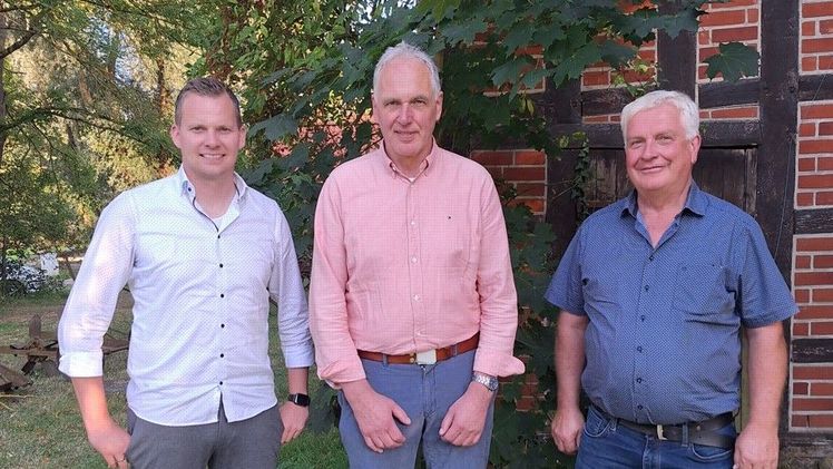 Mitglieder des neu gewählten BVS-Vorstandes: v.l.: Dirk Oevermann, Hans-Wilhelm Giere, Franz Schoderer. Bild: BVS.