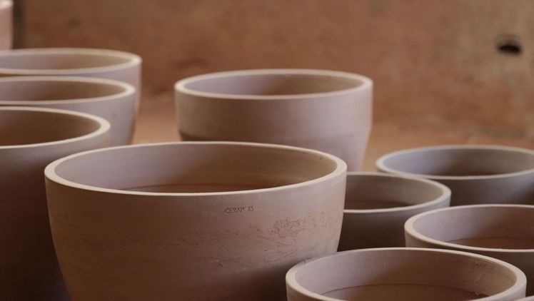 Die Produktion von Cerapots. Bild: The Pots Company.
