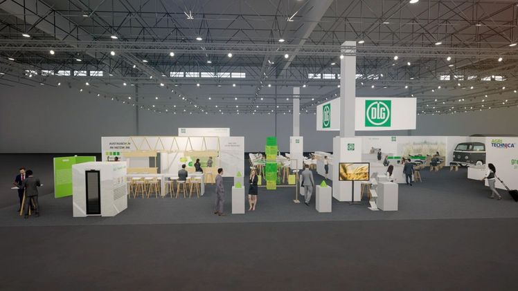Die DLG auf der Agritechnica. Bild: DLG.