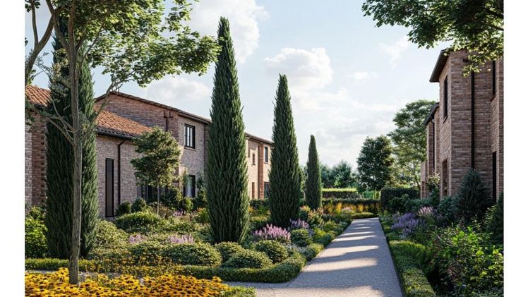 "We Love Conifers" startet erste Verbraucherkampagne unter dem Thema "Toskana". Bild: AI-Bild Blunt.