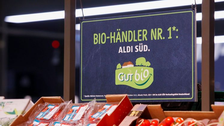"Gutes für alle." heißt für ALDI SÜD auch "Bio für alle." Bild: ALDI SÜD.