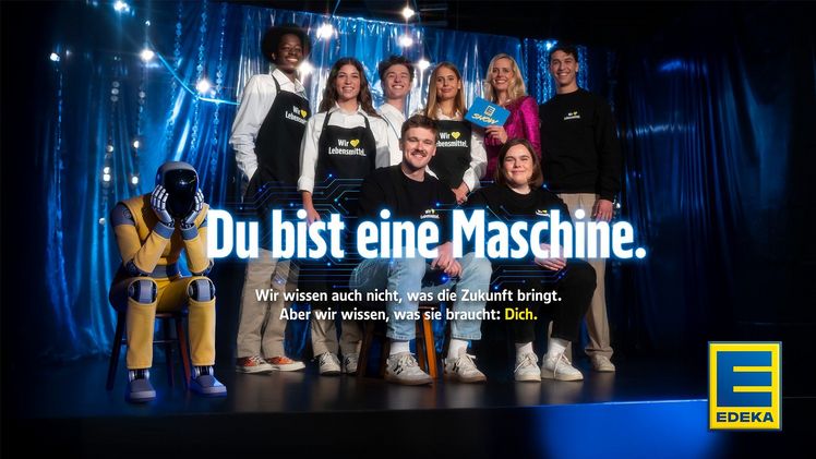 Ausbildungskampagne 2026: Warum EDEKA auch in Zukunft auf Menschen setzt. Bild: (C) EDEKA.