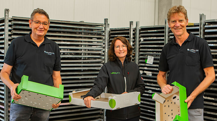 Neues Logistische Mittel Center (LMC) von Veiling Rhein-Maas und Landgard bündelt Kräfte und ermöglicht Wachstum. Bild: VRM.