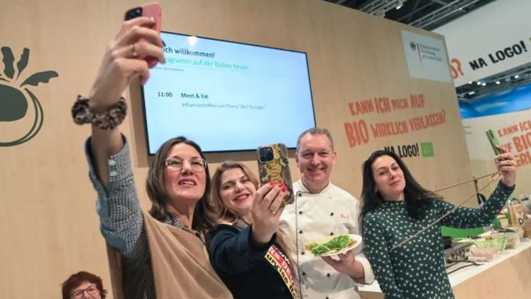Meet & Eat - Influencertreffen zum Thema "Bio? Na Logo!". Bild: Messe Berlin.