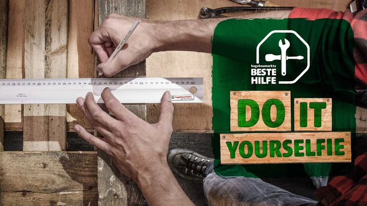 Die Video-Tutorialreihe "Do-it-Yourselfies" wurde mit dem Kreativpreis 2018 für das beste Emotionalisierungskonzept des Mittelstandsverbundes ausgezeichnet. Bild: hagebau.