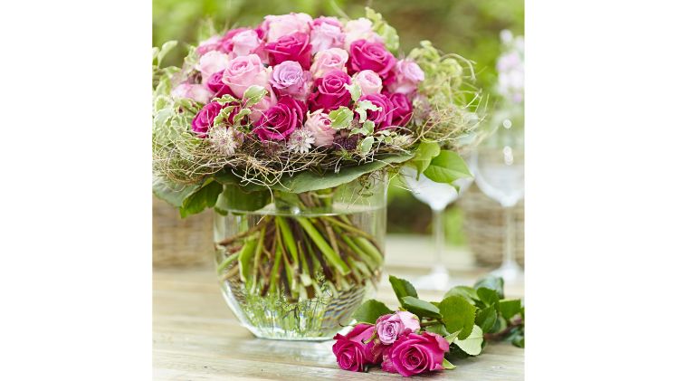 Lange Tradition: Blumen gehören in Deutschland schon mehr als 100 Jahre zum Frauentag dazu. Eine große Auswahl und beste Qualität bietet der gärtnerische Fachhandel! Bild: GMH/BVE.