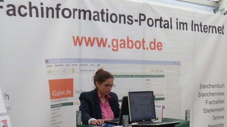 Die Dehne Dienstleistungs-GmbH auf der Baumschultechnik 2012. Bild: GABOT.