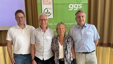Der neue Vorstand der GGS. Von links: Christian Balster, Winfried Temming, Cordula Schmude, Ulrich Schick (abwesend: Nick Burkhardt). Bild: GGS.