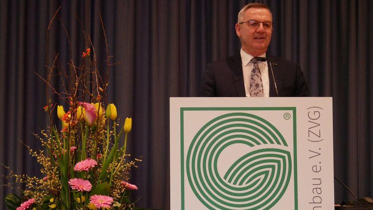 ZVG-Präsident Jürgen Mertz warf auf der Sitzung des erweiterten Präsidiums einen Blick in das Verbandsjahr 2020 und zog Bilanz für 2019. Bild: ZVG.