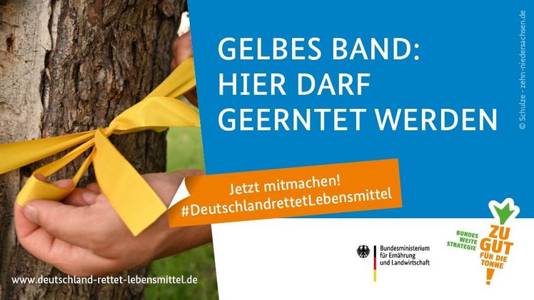 Bundesweite Aktionswoche vom 29. September bis 6. Oktober 2021 – Initiative des BMEL zur Reduzierung der Lebensmittelverschwendung.