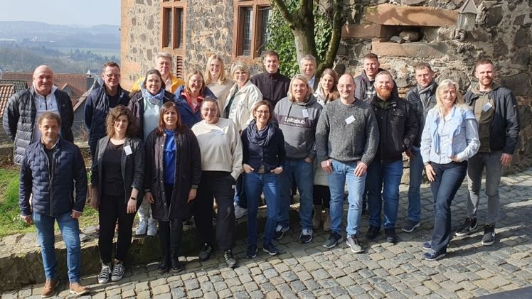 Teilnehmer der Ausbildertagung im April. Bild: VDG.